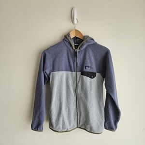Patagonia Kids Micro D Snap-T Fleece Hoodie